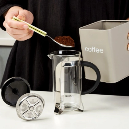 Zaparzacz imbryk dzbanek szklany z tłokiem do zaparzania kawy herbaty ziół ACER 0,35 l