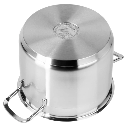 Garnek stalowy z pokrywką 18/10 PREMIUM 3,5 l ORION