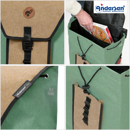 Wózek na zakupy ANDERSEN Royal 165 OLI. P 2.0