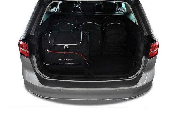 VW PASSAT VARIANT 2014+ TORBY DO BAGAŻNIKA 5 SZT KJUST