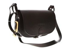 Torebka listonoszka skóra KEMER VOOC Vintage P26 Czarna