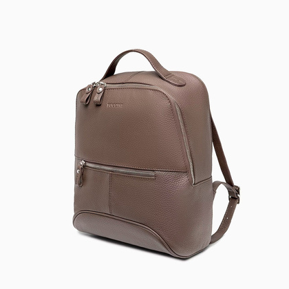 Skórzany plecak damski PUCCINI ROYAL COLLECTION LGD3223 2 Brązowy