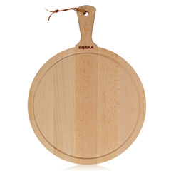 Deska do serwowania okrągła Amigo L buk