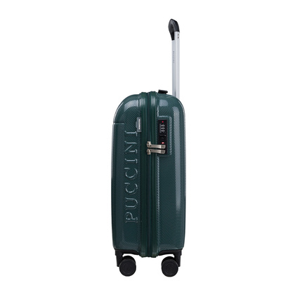 Mała kabinowa walizka PUCCINI VOYAGER 2.0 PC052C 5 Zielona