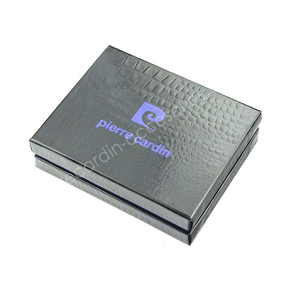 Portfel męski skórzany PIERRE CARDIN TILAK06 8824 RFID Czarny