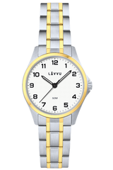 LAVVU Stalowy zegarek damski ​GLIMT Silver-gold