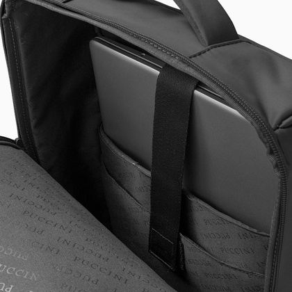 Plecak podróżny z miejscem na laptop 15,6" PUCCINI BARBADOS PM50251 M 1 Czarny