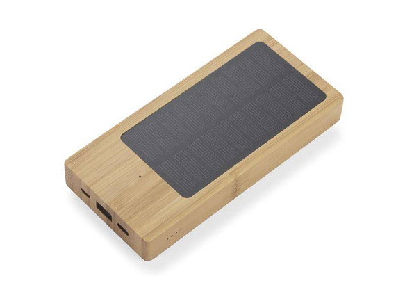 Power bank solarny SONNEN 10 000 mAh Brązowy