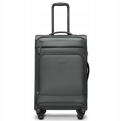 Średnia walizka PUCCINI KOS EM50255B 4B Szara
