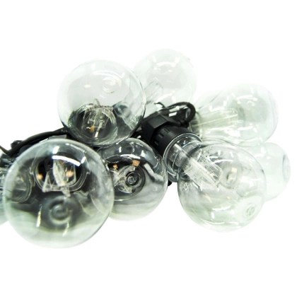 Lampki ogrodowe girlanda do pomieszczeń led 10 żarówek 7,5 m