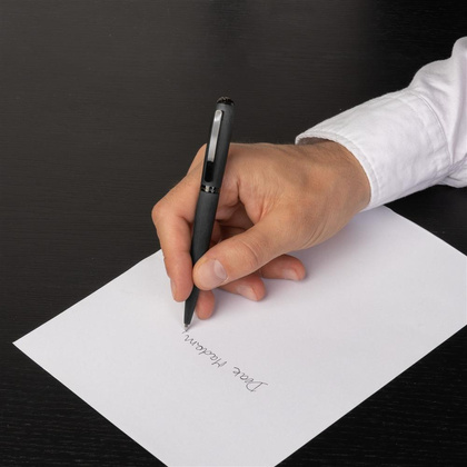 Długopis Hugo Boss Contour Brushed Black