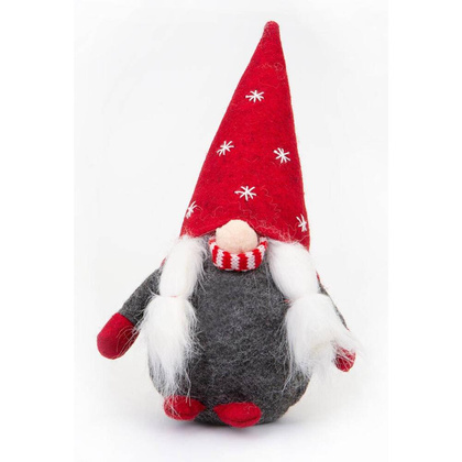 Skrzat krasnal świąteczny gnom 30 cm