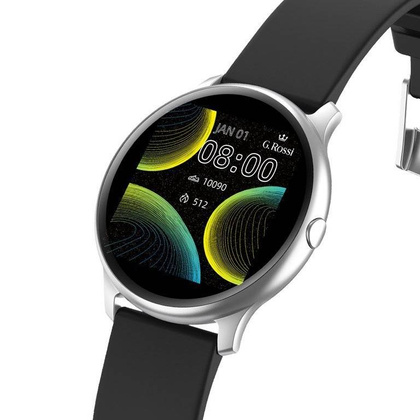 SMARTWATCH G. Rossi SW010-13 silver/black (zg312m)