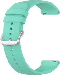 Turkusowy silikonowy pasek do zegarka LAVVU - 22