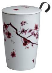 Kubek z zaparzaczem TeaEve 350ml Cherry Blossom 80007