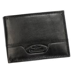 Skórzany męski portfel Charro IBIZA 1123 Czarny