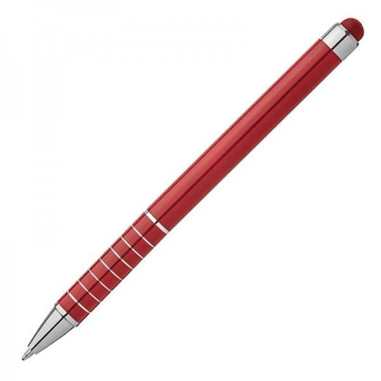 Długopis metalowy touch pen LUEBO Czerwony