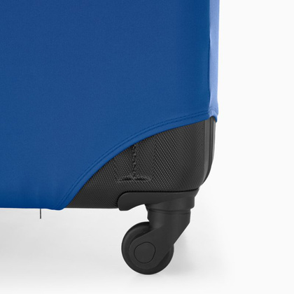 Elastyczny pokrowiec na średnią walizkę PUCCINI PBB 7A Niebieski