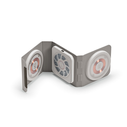 Bezprzewodowa ladowarka Linnaeus Recycled PU 15W