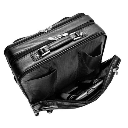 Torba podróżna na kołach McKlein Lasalle 17" Czarna