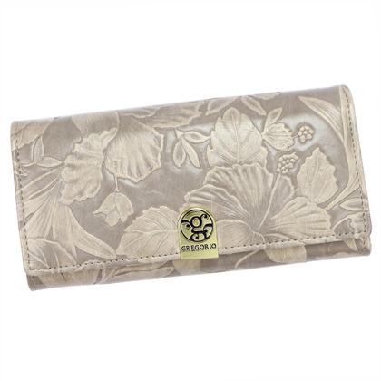 Portfel damski skórzany PELLUCCI HL-100 	Czerwony