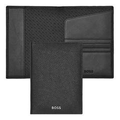 Etui na paszport Hugo Boss Classic Grained Black