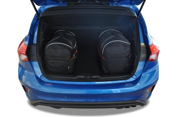 FORD FOCUS HATCHBACK 2018+ TORBY DO BAGAŻNIKA 4 SZT KJUST