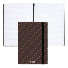 Notatnik A5 Hugo Boss Monogram Camel Lined