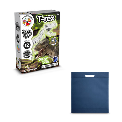 Fossil Excavation Kit IV. Gra edukacyjna dostarczany z torebką prezentową z włókniny