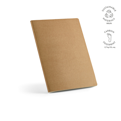 Notatnik Bronte A4 z papieru recyklingowego 70 gsm