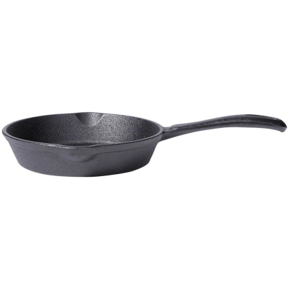 Patelnia żeliwna okrągła talerz żeliwny 16 cm