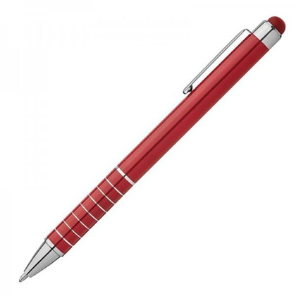 Długopis metalowy touch pen LUEBO Czerwony
