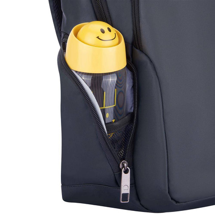 Delsey Parvis + dwukomorowy plecak miejski na laptopa 15.6" antracyt