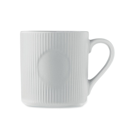 Kubek ceramiczny w prążki 340 m