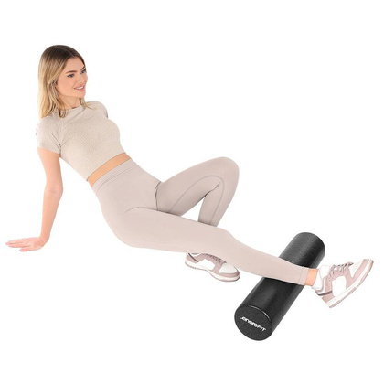 Wałek roller do masażu crossfit Epp czarny 15x90cm 465g Eb fit