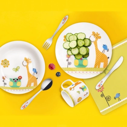 Sztućce dla dzieci dziecka łyżka widelec nóż 3 el.