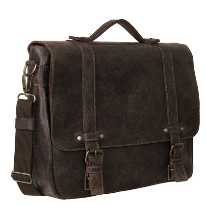 Duża torba męska skórzana Canaletto – laptop 15" TM262s344