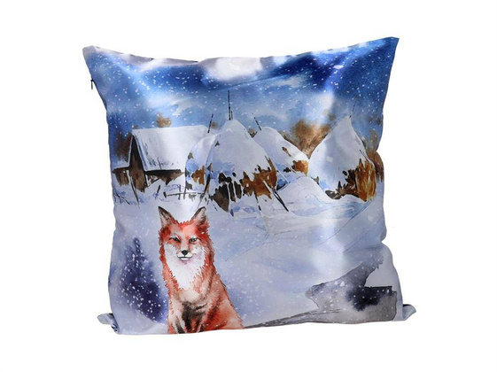 Poduszka z wypełnieniem/suwak - Boże Narodzenie (CARMANI)