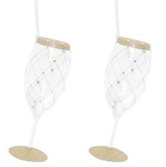 Kpl. 2 bombek kieliszków