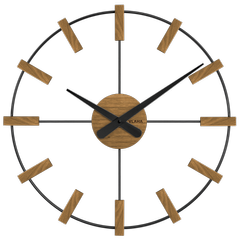 VLAHA Zegar drewniany STUDIO wykonany w Czechach