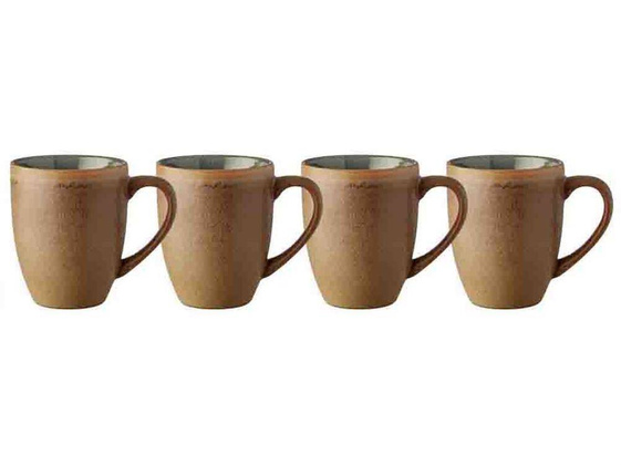 Zestaw kubków 300ml 4szt. Wood/Forest Stoneware 28081