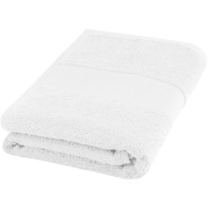 Charlotte bawełniany ręcznik kąpielowy o gramaturze 450 g/m² i wymiarach 50 x 100 cm