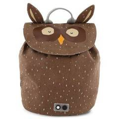 Mr. Owl Mini Plecak Sowa Brązowy