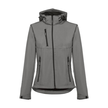 THC ZAGREB WOMEN. Damska kurtka softshell taliowana