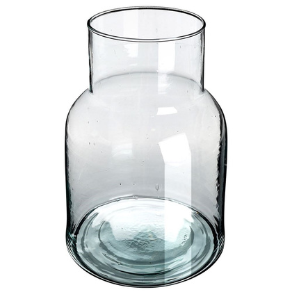 Wazon na kwiaty dekoracyjny szklany 25 cm