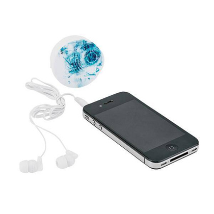 Słuchawki w plastikowym pudełku, 3,5 mm