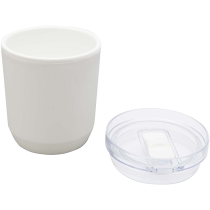 Hudson kubek z podwójnymi ściankami o pojemności 180 ml wykonany z tworzyw sztucznych pochodzących z recyklingu