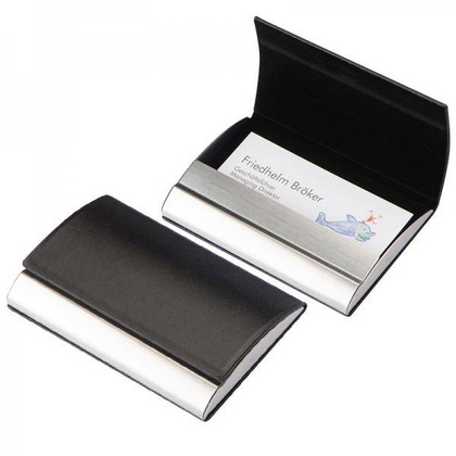 Etui na wizytówki CARDIFF 72303 Czarne