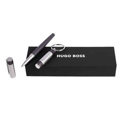 Zestaw upominkowy HUGO BOSS pióro kulkowe i brelok - HAK306D + HSV3065D