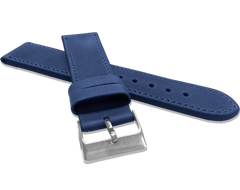 LAVVU Granatowy szyty pasek SPORT z luksusowej skóry Top Grain - 24